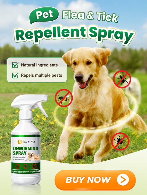 Flea & Tick Repellent Spray for Cats and Dogs