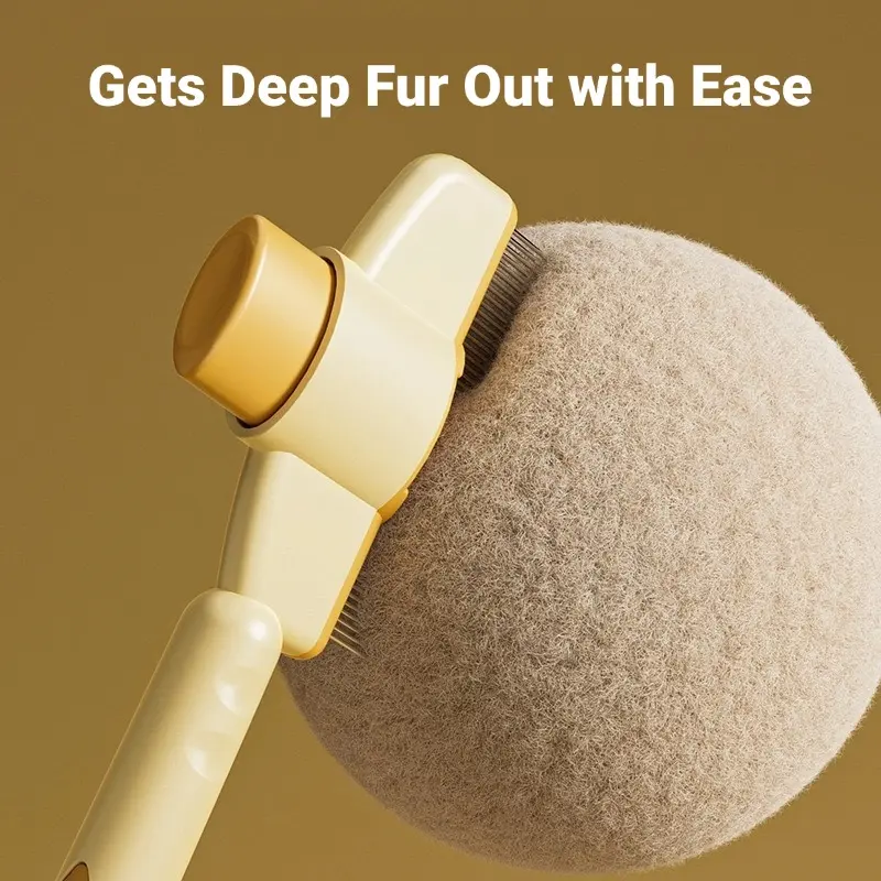 2 Pack Pet Comb Give your pet a comfortable cleaning experience