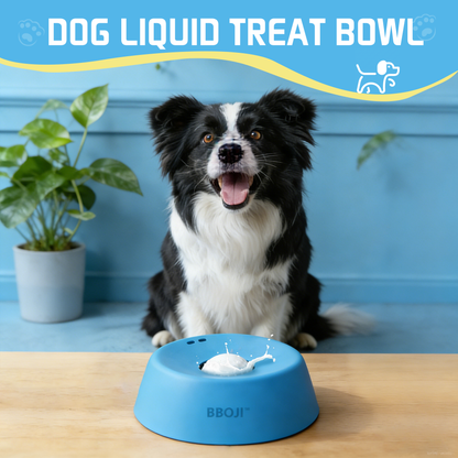 Slow Feeder Bowl for Dogs & Cats - Interactive Anti-Gulping Pet Dish for Healthy Tummies
